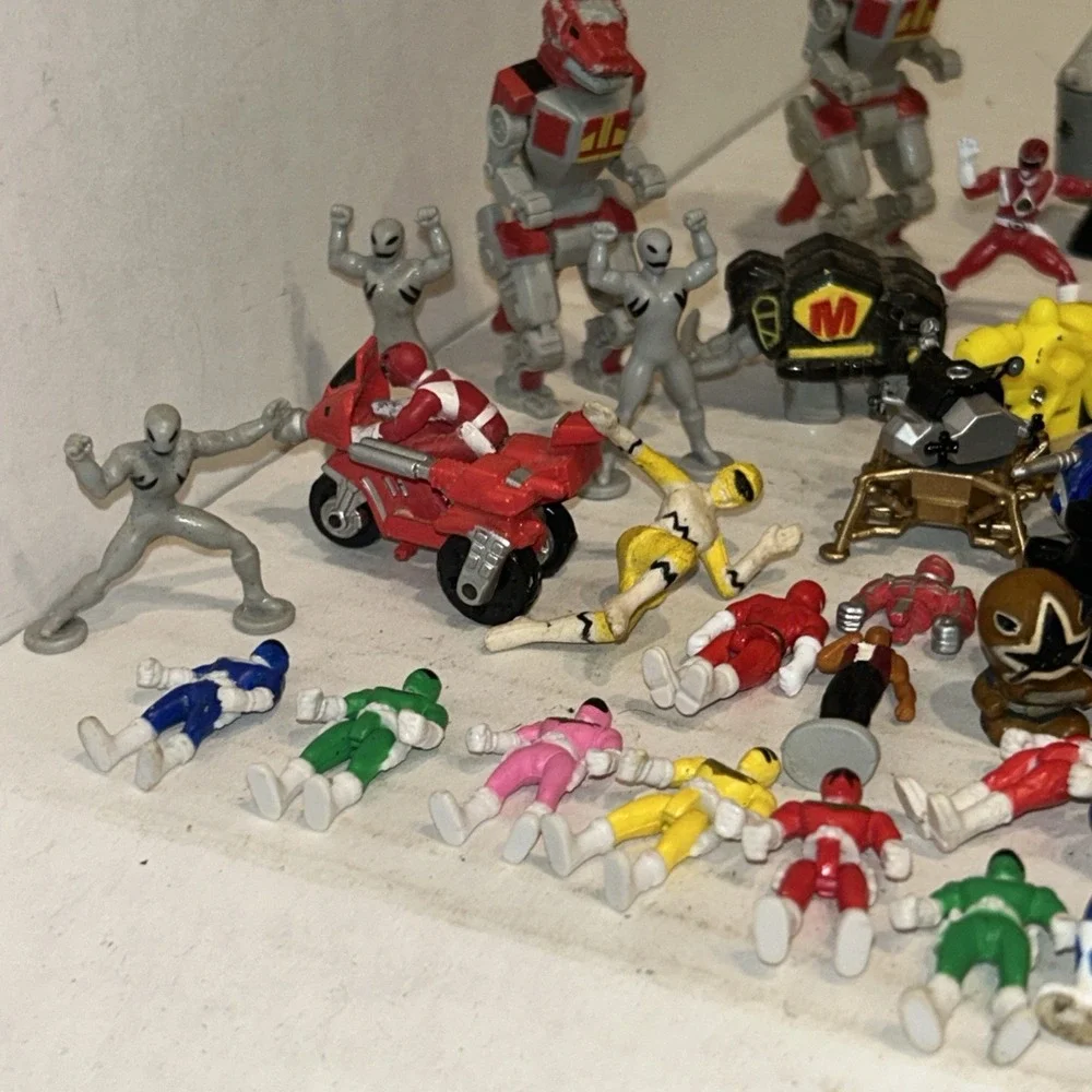 POWER RANGERS 1994 MMPR MICRO MACHINES ORIGINAL VINTAGE Figure Lot‎ A2
